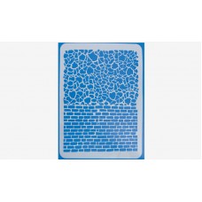 Stencil Ζωγραφικής Τούβλα 30X21cm_05150704